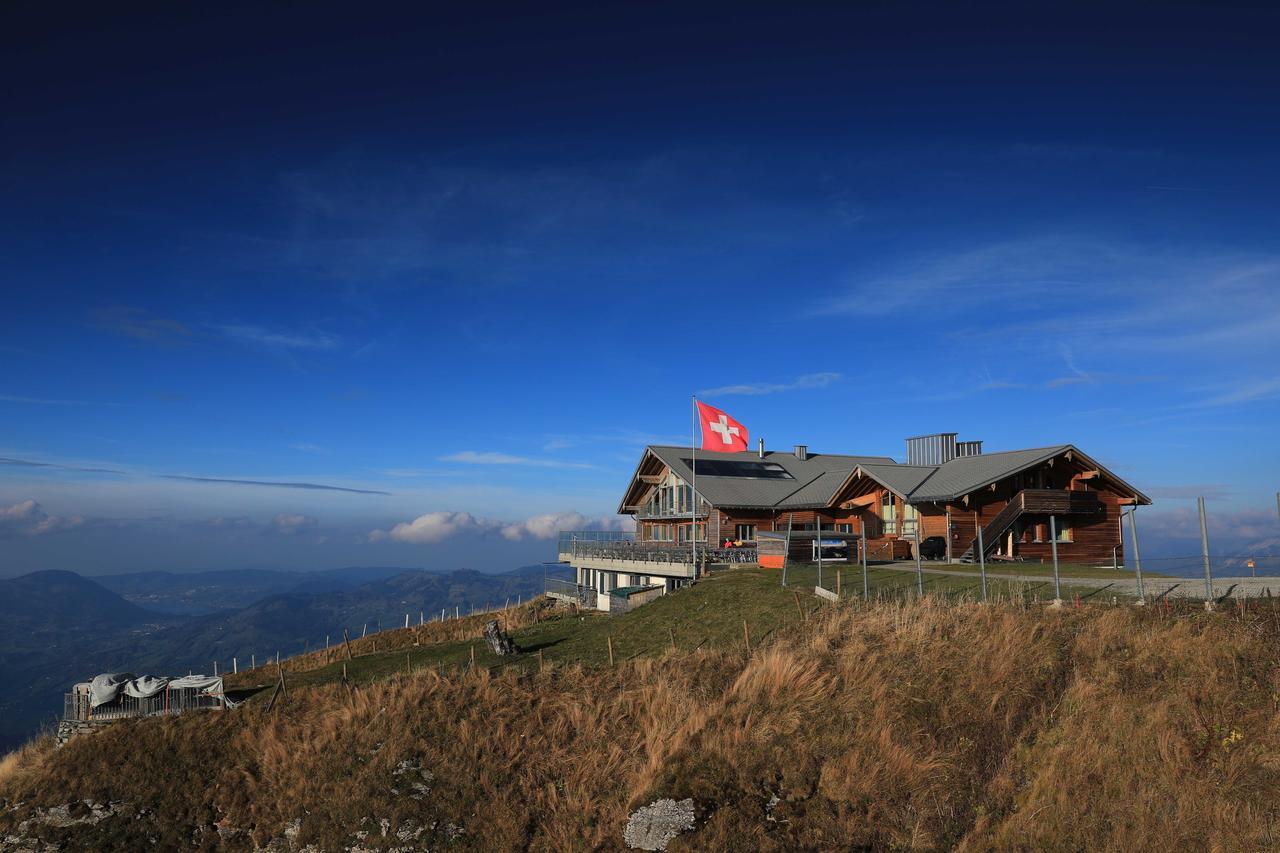 Gipfelrestaurant Fronalpstock Hotel Stoos Exterior photo