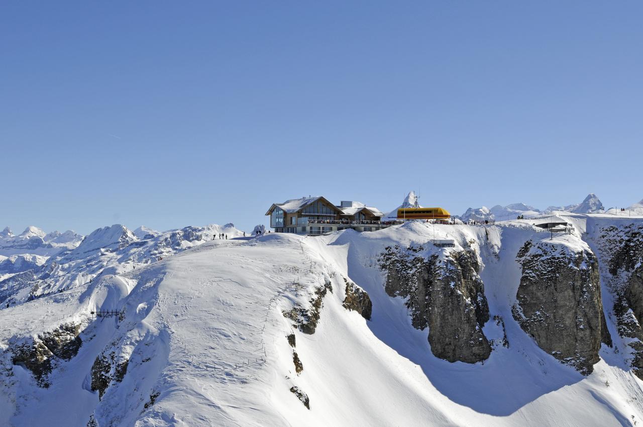 Gipfelrestaurant Fronalpstock Hotel Stoos Exterior photo